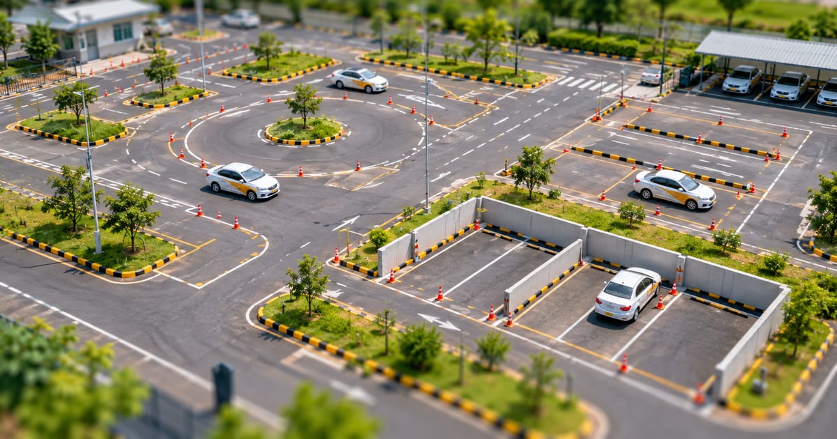 Điểm sát hạch lái xe ở Phú Thọ và Hòa Bình: nơi bạn có thể thi